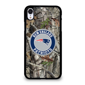 NEW ENGLAND PATRIOTS TREE CAMO iPhone XR Case Cover
