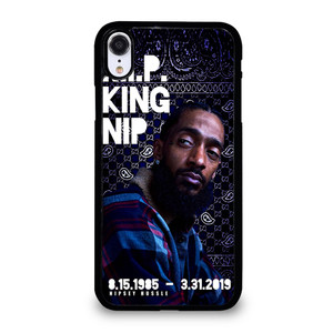NIPSEY HUSSLE KING NIP iPhone XR Case Cover