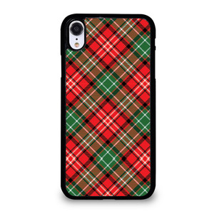 PLAID CHRISTMAS iPhone XR Case Cover PLAID CHRISTMAS iPhone XR Case Cover