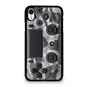 PS4 CONTROLLER PLAYSTATION CAMO iPhone XR Case Cover