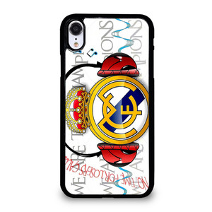 REAL MADRID CHAMPIONS iPhone XR Case Cover REAL MADRID CHAMPIONS iPhone XR Case Cover