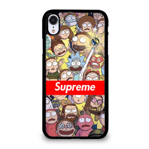 RICK AND MORTY COLLAGE iPhone XR Case Cover