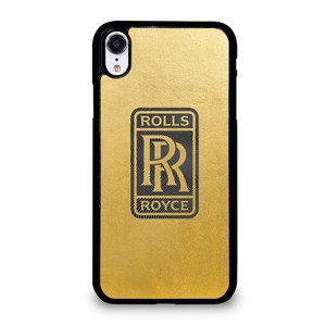 ROLLS ROYCE LOGO GOLD iPhone XR Case Cover