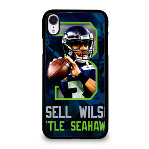 RUSSELL WILSON 3 SEATTLE SEAHAWKS iPhone XR Case Cover