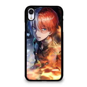 SHOTO TODOROKI FACE MY HERO ACADEMIA iPhone XR Case Cover