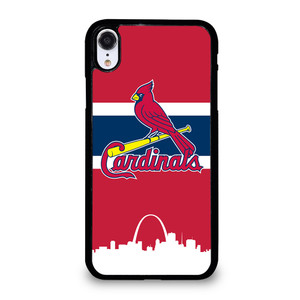 ST LOUIS CARDINALS STRIPE iPhone XR Case Cover ST LOUIS CARDINALS STRIPE iPhone XR Case Cover