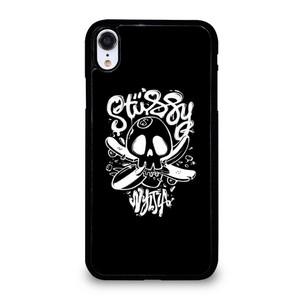 STUSSY SKULL LOGO iPhone XR Case Cover STUSSY SKULL LOGO iPhone XR Case Cover