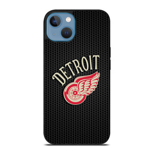 DETROIT RED WINGS METAL LOGO iPhone 13 Case Cover
