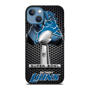 DETROIT LIONS SUPER BOWL iPhone 13 Case Cover