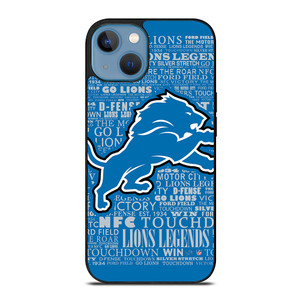 DETROIT LIONS QUOTE iPhone 13 Case Cover