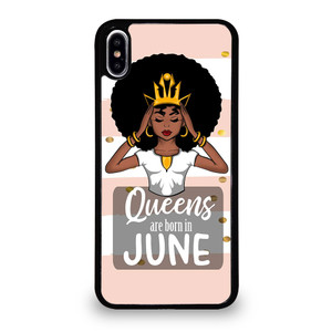 2BUNZ MELANIN POPPIN' ABA QUEEN iPhone XS Max Case Cover 2BUNZ MELANIN POPPIN' ABA QUEEN iPhone XS Max Case Cover