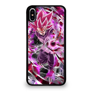BLACK GOKU SS ROSE DRAGON BALL iPhone XS Max Case Cover
