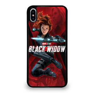 BLACK WIDOW AVENGERS iPhone XS Max Case Cover