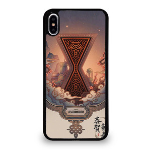 BLACK WIDOW LOGO ETERNAL iPhone XS Max Case Cover