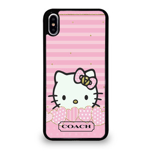 COACH HELLO KITTY 1 iPhone XS Max Case Cover