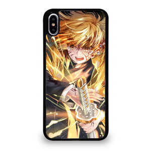 DEMON SLAYER ZENITSU AGATSUMA iPhone XS Max Case Cover DEMON SLAYER ZENITSU AGATSUMA iPhone XS Max Case Cover