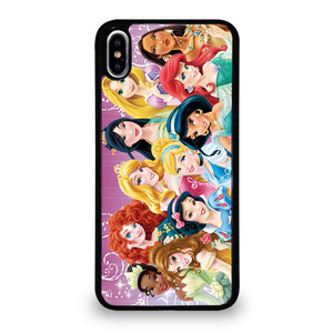 DISNEY PRINCESS CARTOON iPhone XS Max Case Cover