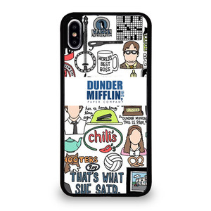 DUNDER MIFFLIN COLLAGE iPhone XS Max Case Cover