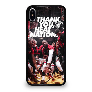 DWYANE WADE HEAT NATION iPhone XS Max Case Cover