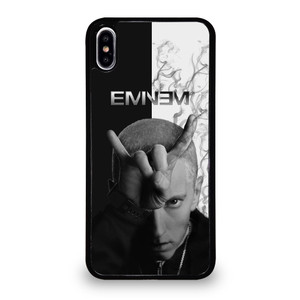 EMINEM RAPPER BLACK WHITE iPhone XS Max Case Cover