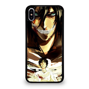 EREN YEAGER ATTACK ON TITAN iPhone XS Max Case Cover EREN YEAGER ATTACK ON TITAN iPhone XS Max Case Cover
