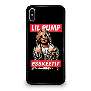 ESKETIT LIL PUMP BLACK iPhone XS Max Case Cover ESKETIT LIL PUMP BLACK iPhone XS Max Case Cover
