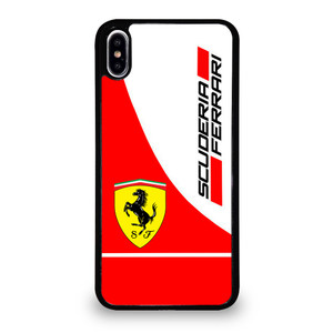 FERRARI SCUDERIA iPhone XS Max Case Cover