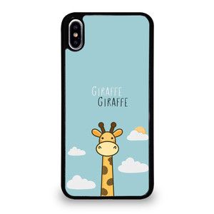 GIRAFFE SMILE iPhone XS Max Case Cover GIRAFFE SMILE iPhone XS Max Case Cover