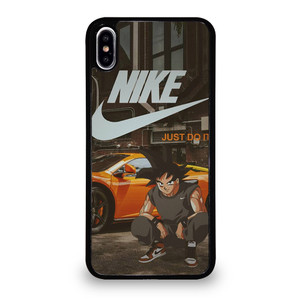 GOKU DRAGON BALL NIKE iPhone XS Max Case Cover GOKU DRAGON BALL NIKE iPhone XS Max Case Cover