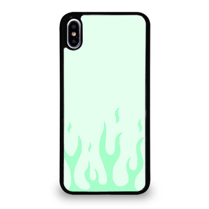 GREEN FLAME iPhone XS Max Case Cover