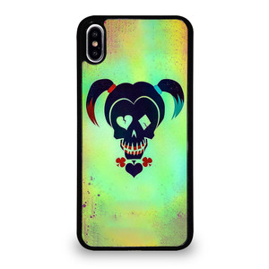 HARLEY QUINN SKULL iPhone XS Max Case Cover HARLEY QUINN SKULL iPhone XS Max Case Cover