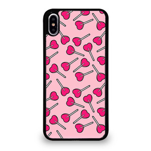 HEARTS LOLLIPOP iPhone XS Max Case Cover