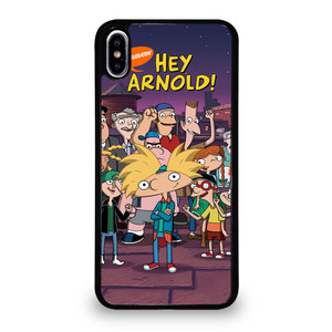 HEY ARNOLD CARTOON iPhone XS Max Case Cover