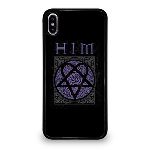 HIM BAND ROSE LOGO iPhone XS Max Case Cover