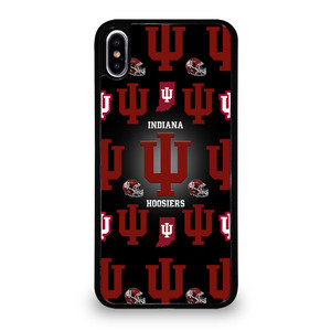 HOOSIER STATE OF MIND INDIANA PATTERN iPhone XS Max Case Cover