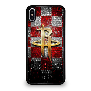 HOUSTON ROCKETS GOLD LOGO iPhone XS Max Case Cover