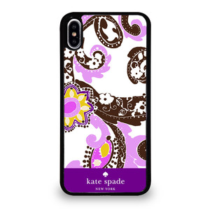 KATE SPADE FLOWER ART iPhone XS Max Case Cover KATE SPADE FLOWER ART iPhone XS Max Case Cover