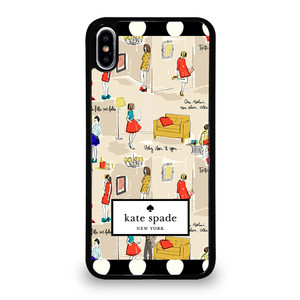 KATE SPADE TOTE ART iPhone XS Max Case Cover