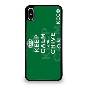 KEEP CALM AND CHIVE ON 2 iPhone XS Max Case Cover
