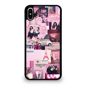 LITTLE MIX PINK COLLAGE iPhone XS Max Case Cover