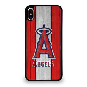 LOS ANGELES ANGELS WOODEN LOGO iPhone XS Max Case Cover