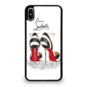 LOUBOUTIN SHOES LOGO 2 iPhone XS Max Case Cover