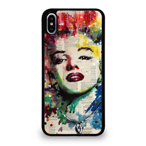 MARILYN MONROE ART iPhone XS Max Case Cover