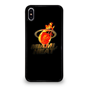 MIAMI HEAT FIRE LOGO iPhone XS Max Case Cover
