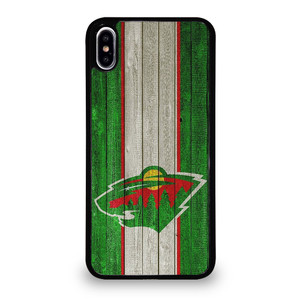 MINNESOTA WILD WOODEN iPhone XS Max Case Cover
