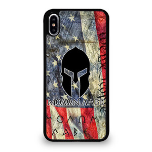 MOLON LABE AMERICAN FLAG iPhone XS Max Case Cover