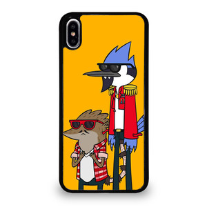 MORDECAI RIGBY CARTOON iPhone XS Max Case Cover
