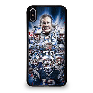 NEW ENGLAND PATRIOTS TEAM iPhone XS Max Case Cover