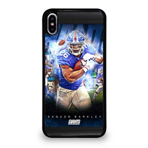 NEW YORK GIANTS SAQUON BARKLEY 1 iPhone XS Max Case Cover NEW YORK GIANTS SAQUON BARKLEY 1 iPhone XS Max Case Cover