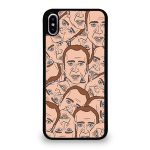 NICOLAS CAGE COLLAGE iPhone XS Max Case Cover